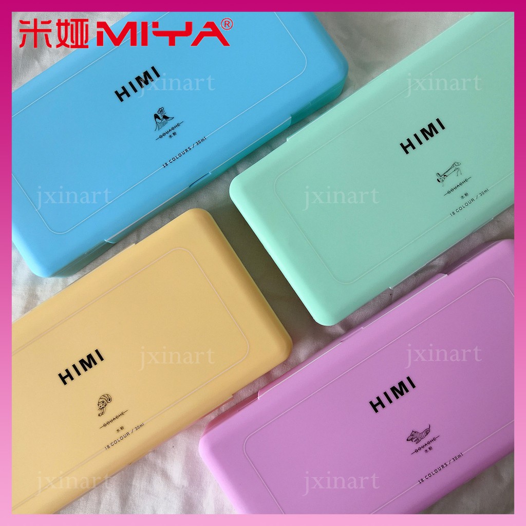 miya himi gouache paint jelly gouache watercolour Shopee Malaysia