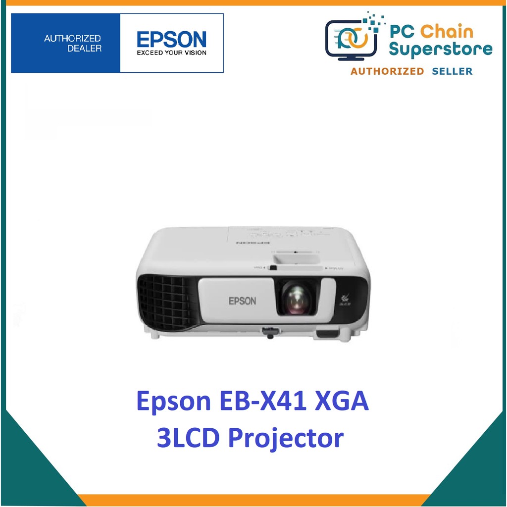 Epson EBX41 XGA 3LCD Projector Wide 3,600 Lumens Shopee Malaysia