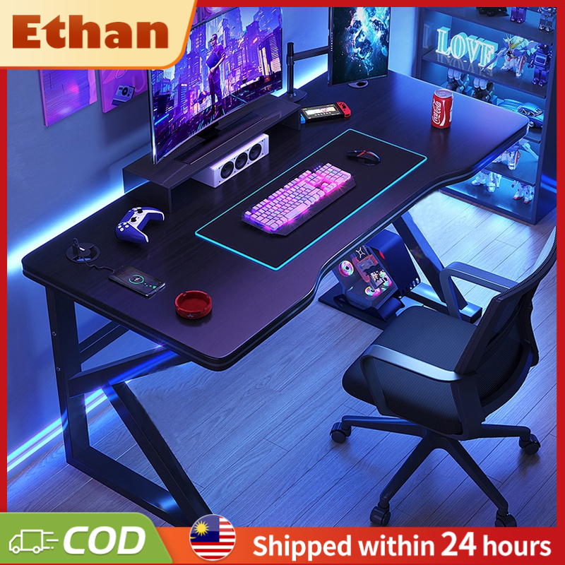 120cm Gaming Table meja gaming murah meja PC Laptop Table Meja belajar