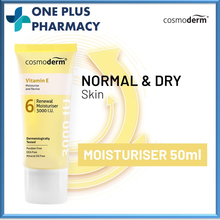 Cosmoderm Vitamin E Cream 3000 IU 50ml Shopee Malaysia