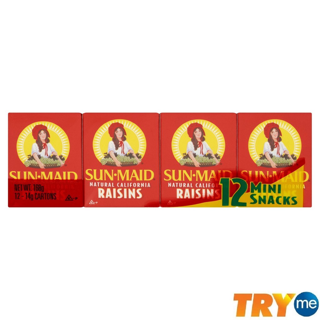 SunMaid Natural California Raisins (12's x 14g) Shopee Malaysia