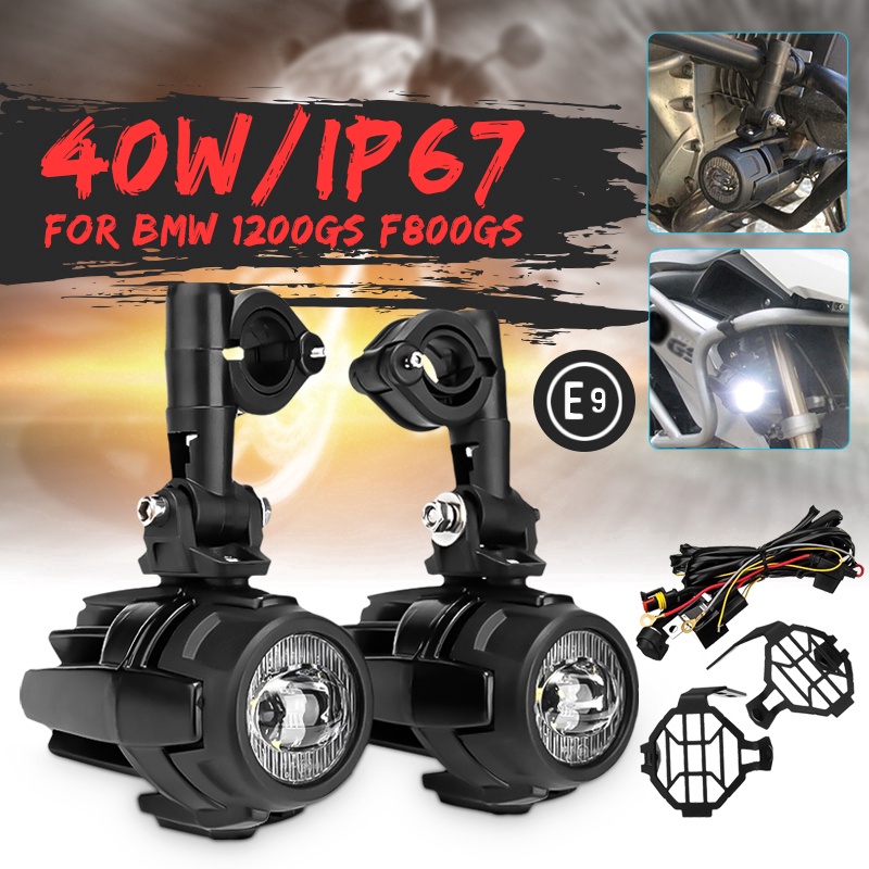 BMW Motorcycle Universal Auxiliary Fog Light Auxiliary Fog Lamp Lights