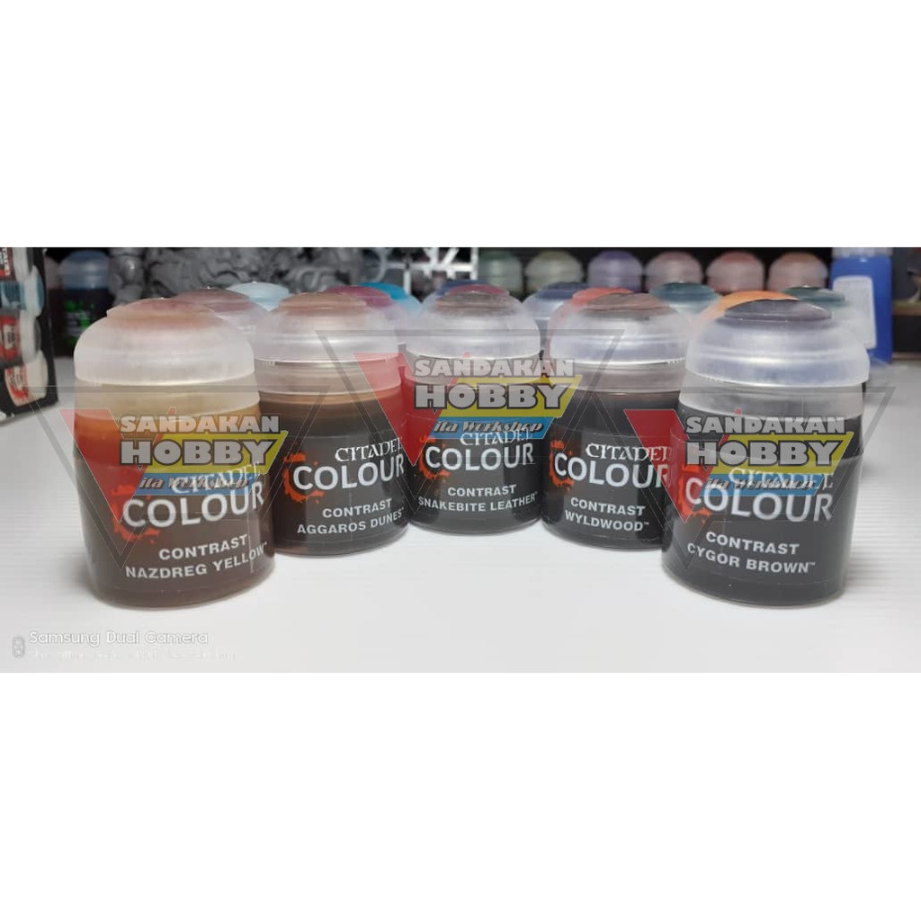 Citadel Colour Contrast Paint BROWN Acrylic Paint For Miniatures