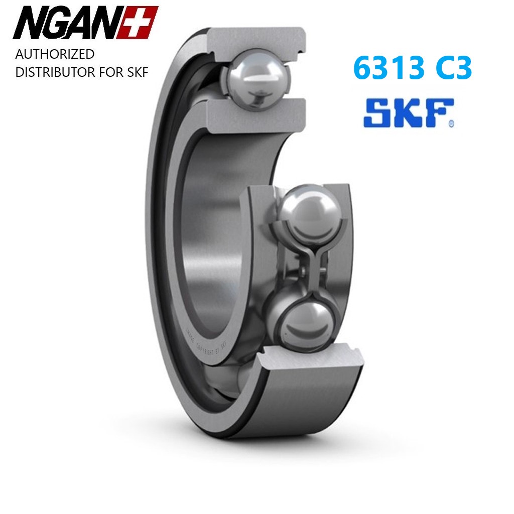 SKF 6313/C3 Deep Groove Ball Bearing Internal Clearance C3 Shopee