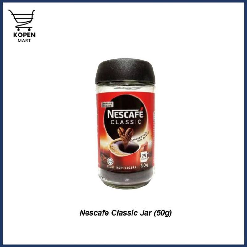 Nescafe Classic Jar 50g / 100g Shopee Malaysia