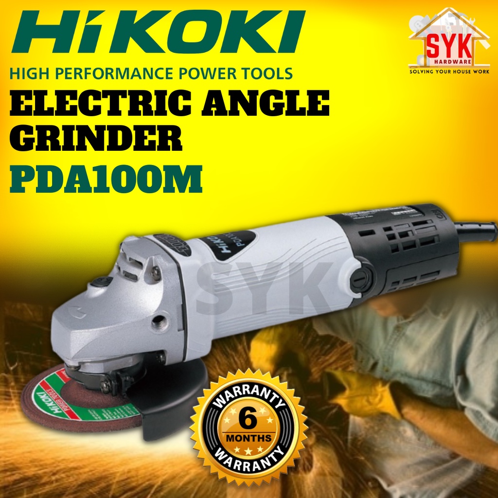 SYK HIKOKI HITACHI PDA100M Electric Angle Grinder Cutting Grinding