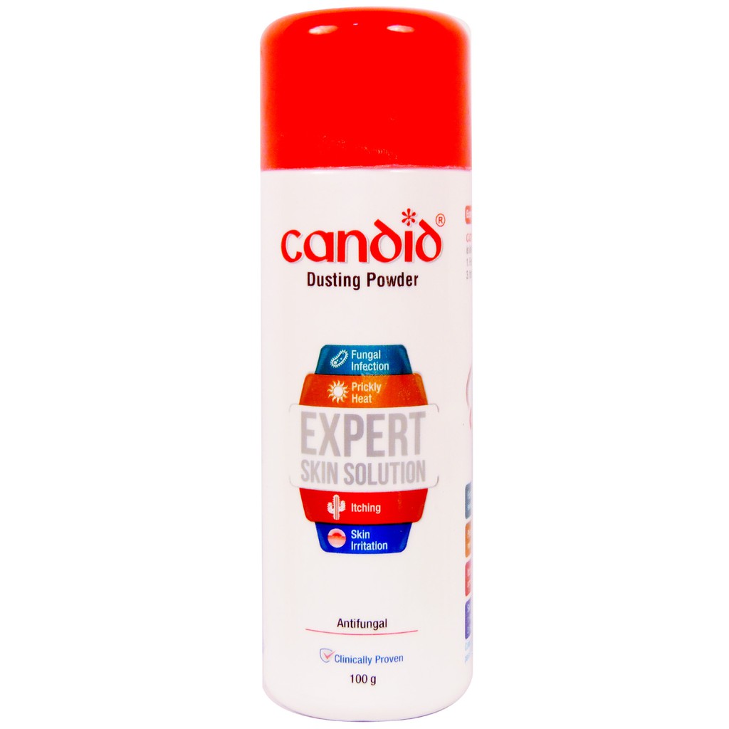 (Expiry 12/2026) CANDID Antifungal Dusting Powder 50g, 100g (Fungal