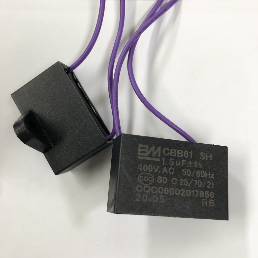 CBB61P2 mula kipas kapasitor julat kipas siling hud ekzos kipas motor