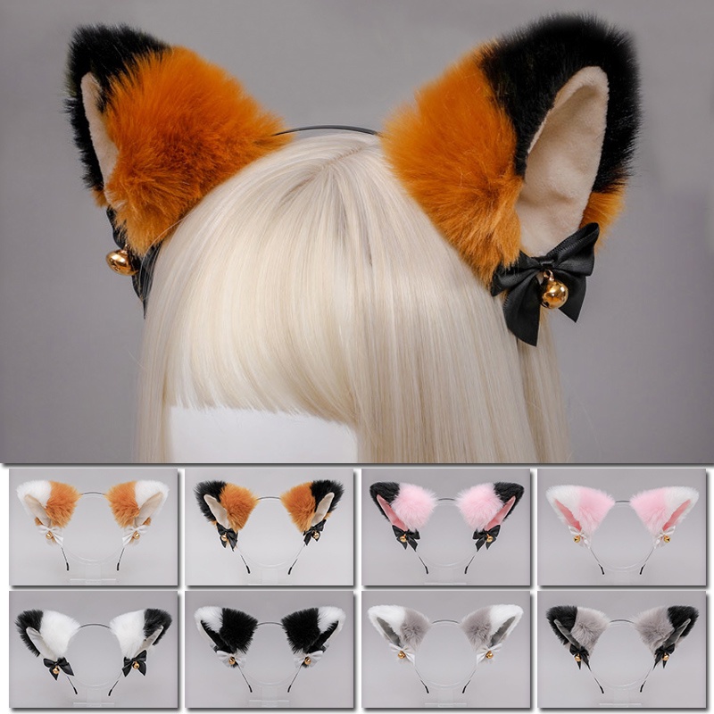 Beautiful Masquerade Halloween Cat Ears Headwear Cosplay Cat Ear Anime