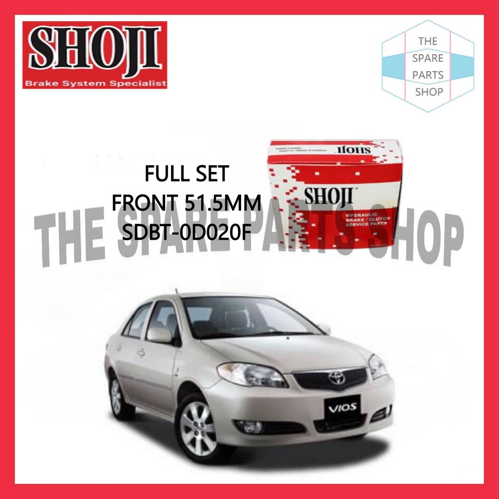 TOYOTA VIOS NCP42 FRONT 51.5MM DISC BRAKE CALIPER REPAIR KIT SHOJI