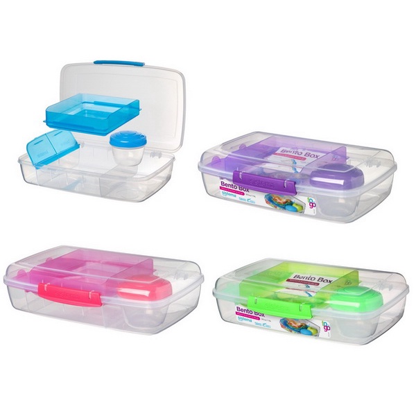 Sistema 1.76L Bento Box To Go Assorted Colours Shopee Malaysia