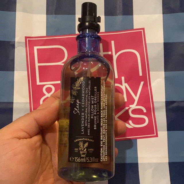 Bath and body works Aromatherapy SLEEP LAVENDER CEDARWOOD Pillow Mist 156ml Shopee Malaysia