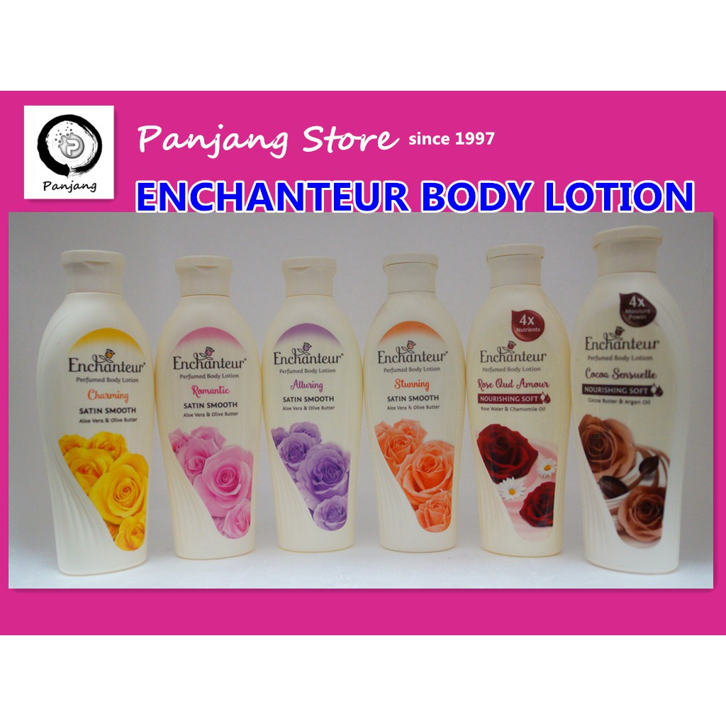 ENCHANTEUR BODY LOTION SATIN SMOOTH 220ML / 250ML Shopee Malaysia