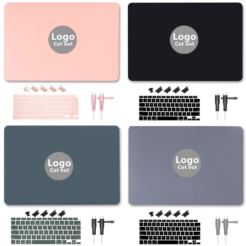 4in1 Hard matte cover for macbook Air Case M1 M2 Pro 13 inch Case 2022