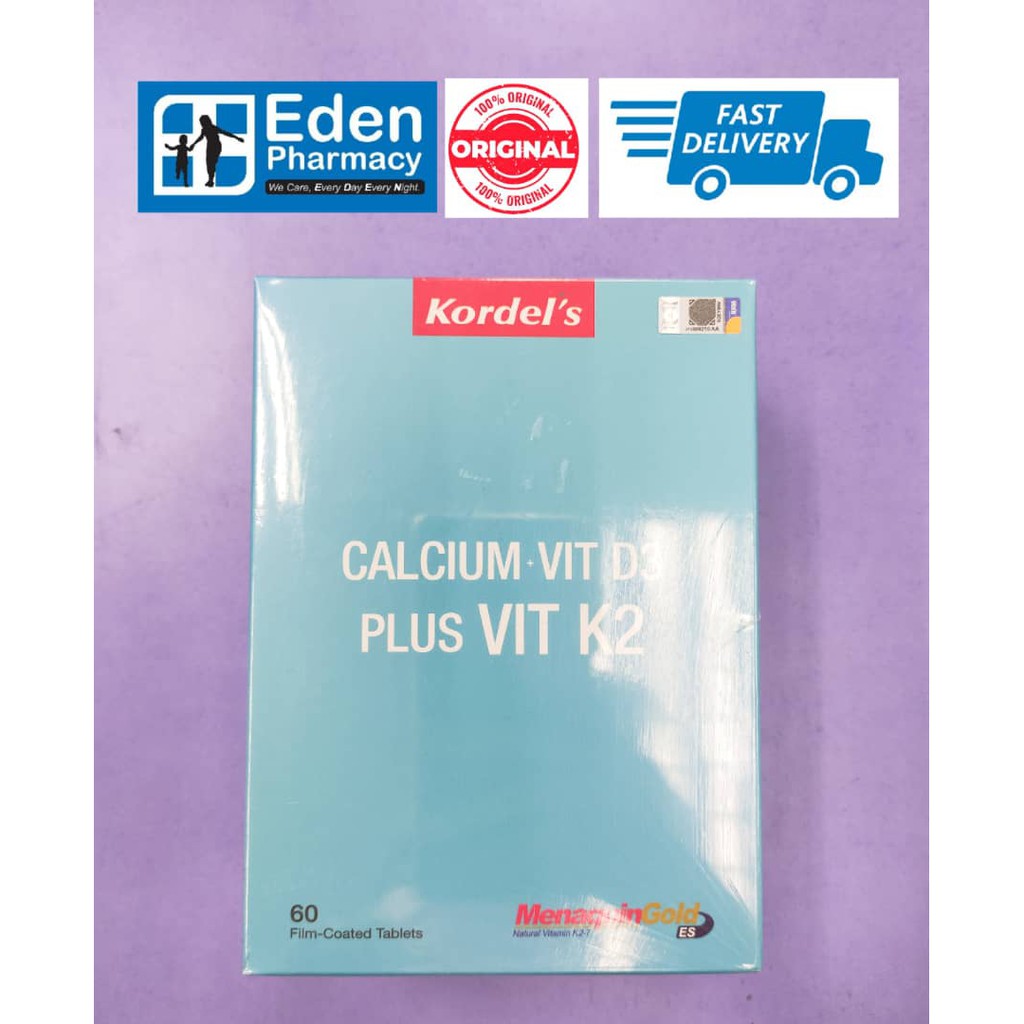 KORDELS Kordel's Calcium + Vit D3 Plus Vit K2 ( 60's ) Shopee Malaysia