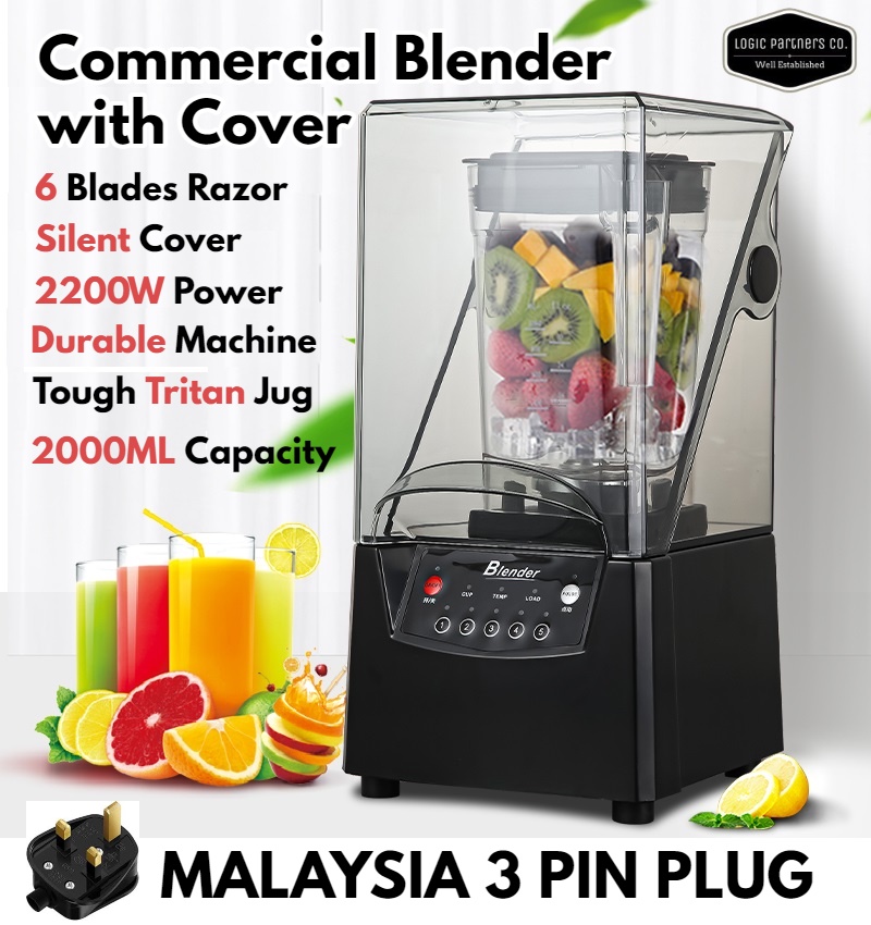 [RM327] Commercial High Speed Quiet Blender 2200W Silent Noise Reduced