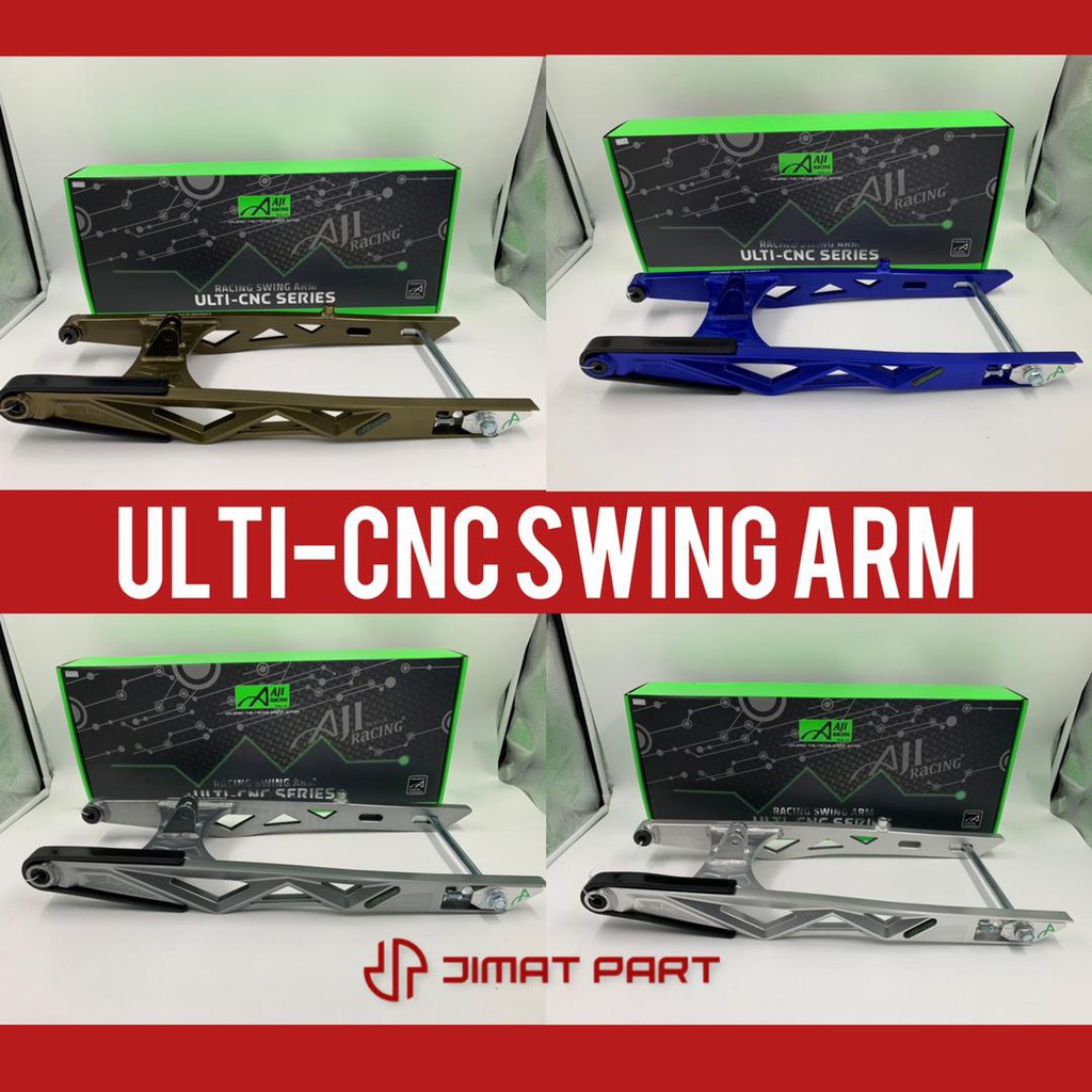 NEW SERIES AJI RACING ULTIMATE CNC SWING ARM Y15ZR Y16ZR RS150 LC BLUE