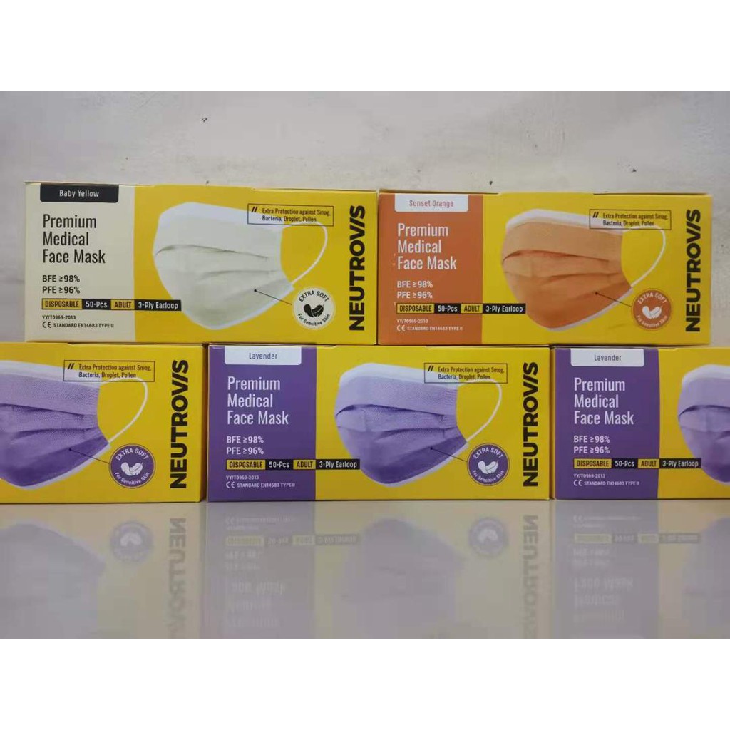 Neutrovis 3 Ply Medical Face Mask by Neutrovis Shopee Malaysia