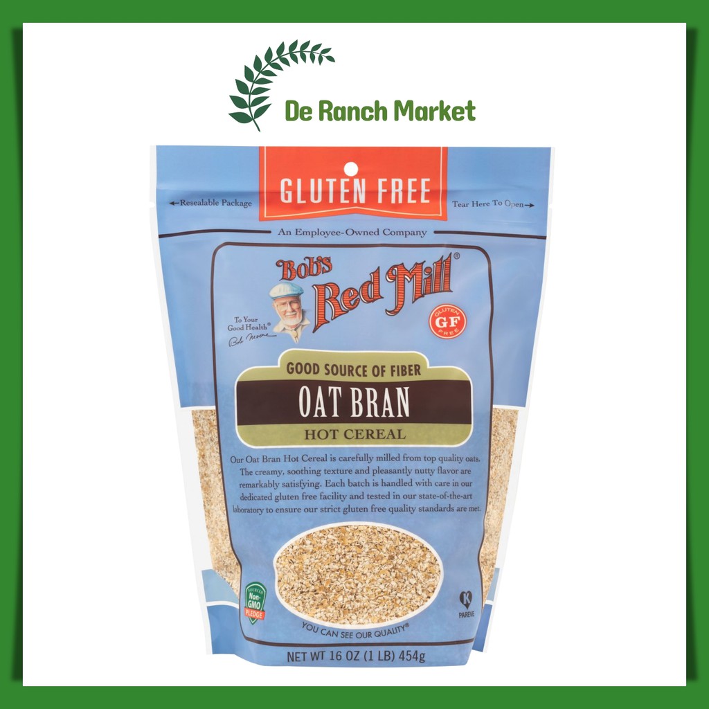 Bob's Red Mill Gluten Free Oat Bran Hot Cereal 454g Shopee Malaysia