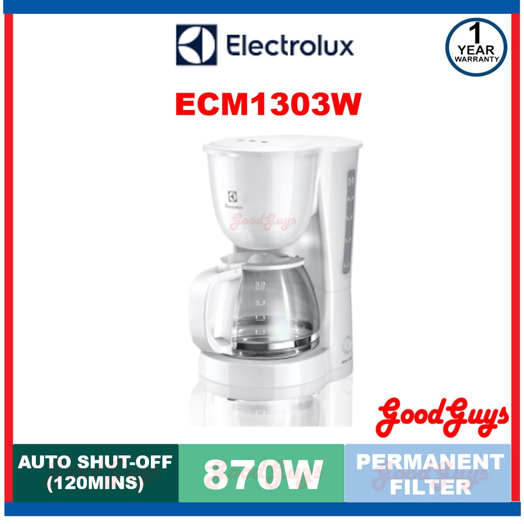 ELECTROLUX ECM1303W COFFEE MAKER Shopee Malaysia