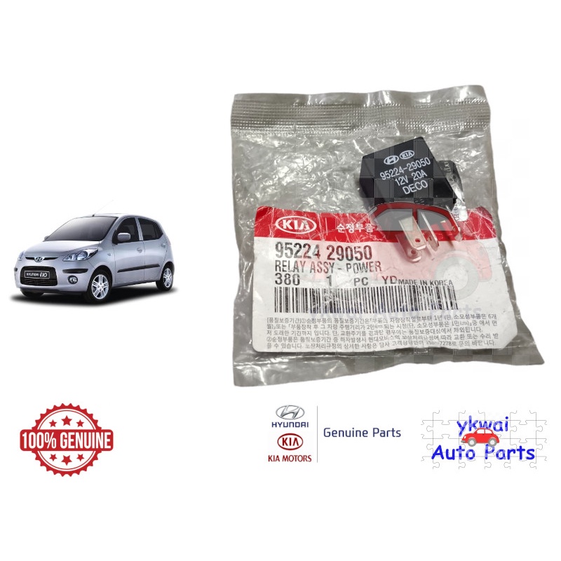 Genuine Kia Motors Fan Relay for Hyundai i10 (5PIN) Shopee Malaysia