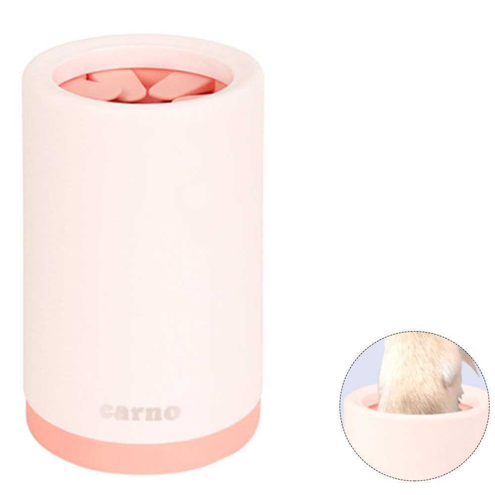 [Ready Stock] Pet Paw Cleaner Cup Dog Paw Washer Brush Silicone Dog
