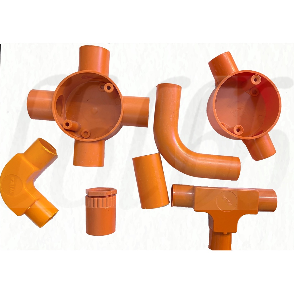 3/4" 1" PVC Conduit Pipe Accessories 1way 2way 3way 4way Box / Angle