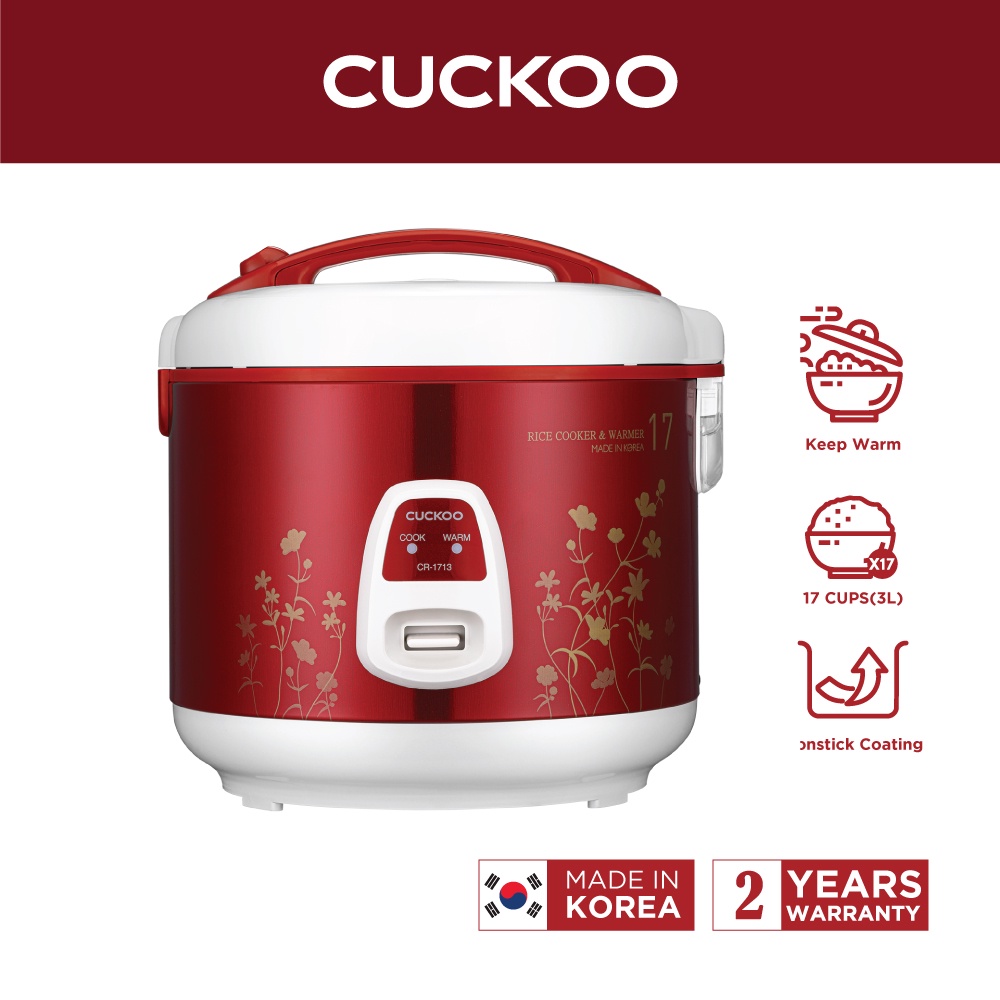 Cuckoo Mechanical Jar Rice Cooker (3.0L) CR1713 Shopee Malaysia