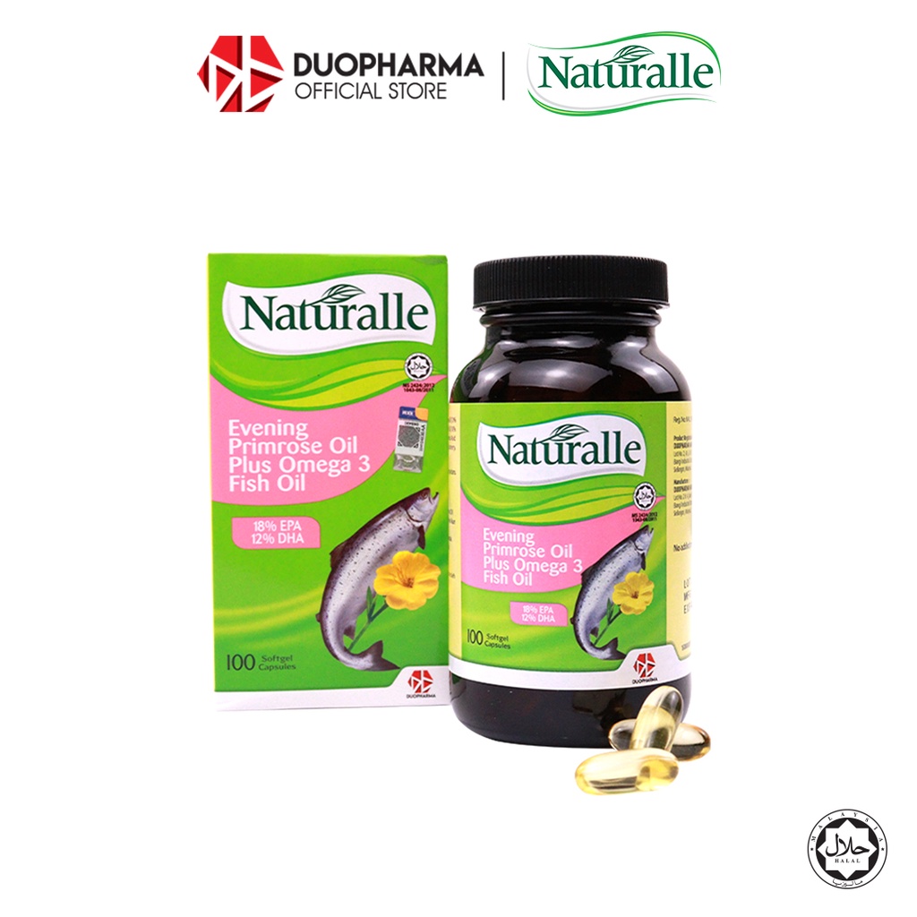 Naturalle EPO+Fish Oil 1000mg (100's) Shopee Malaysia
