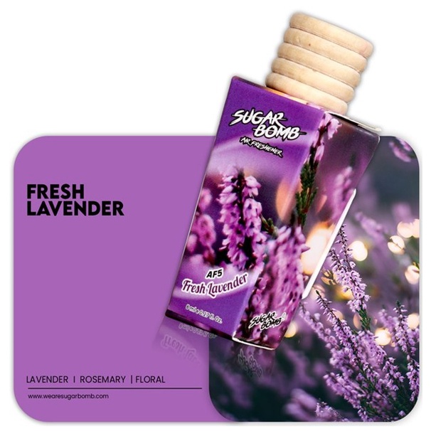 SUGARBOMB PERFUME AIR FRESHENER BIRKEN FRAGRANCE FOR CAR / ROOM