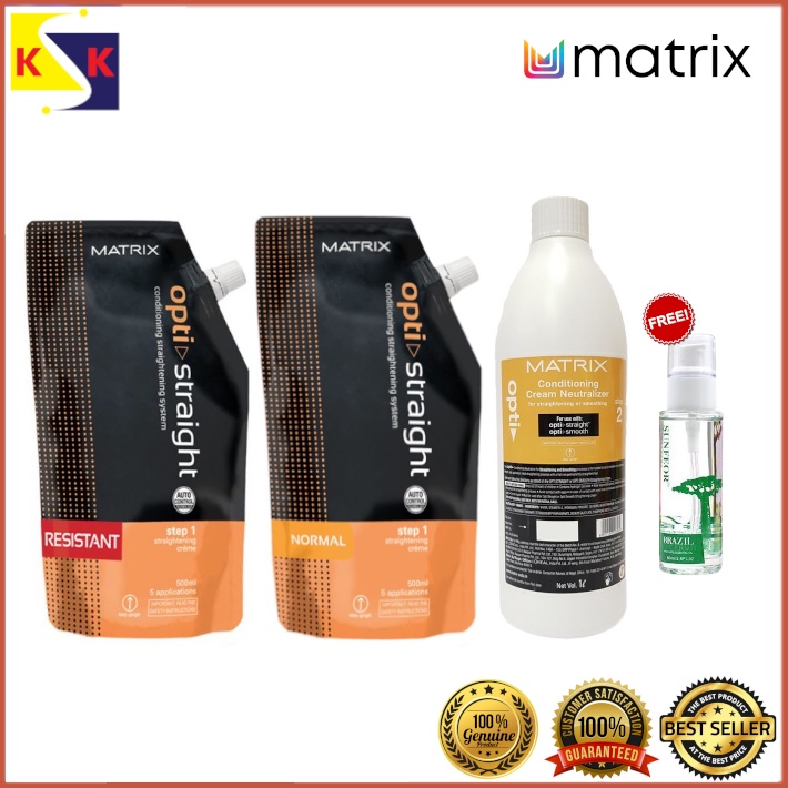 Original Matrix Opti Straight Hair Straightening Cream 500 ml & 1000 ml