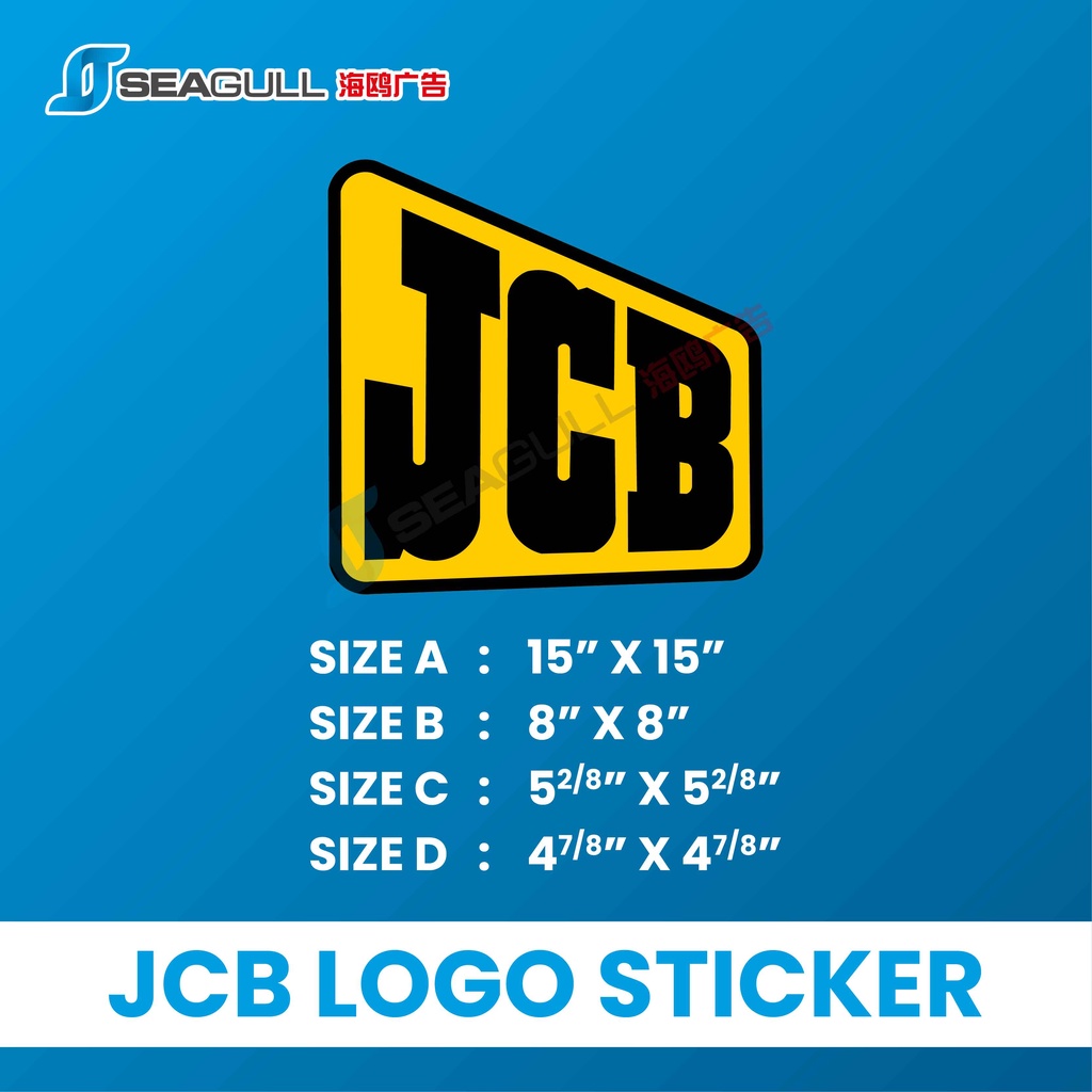 Sticker JCB Crane Backhoe sticker 214 214e 3cx 3dx Extra Backhoe Loader, Hydraulic, Tractor Jcb