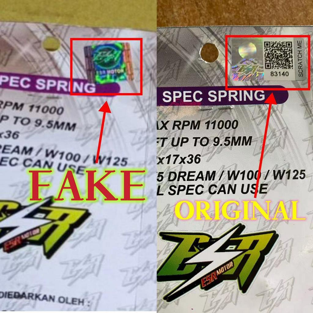 ESR RACING VALVE SPRING RS150 LC135 WAVE100 W100 WAVE125 W125 Y15ZR V1 V2 LAGENDA 115 FUEL