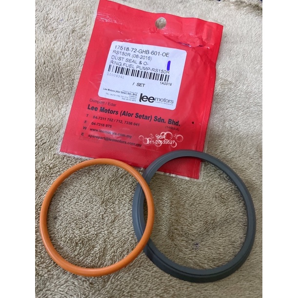 RS150R ORing Dust Seal/Fuel Pump ORing (set) Shopee Malaysia