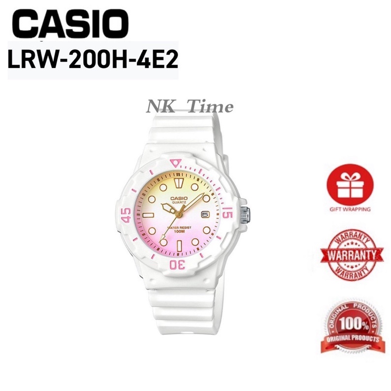 Casio Watch LRW200H4E2 Youth Students Kids Analogy Sport Shopee