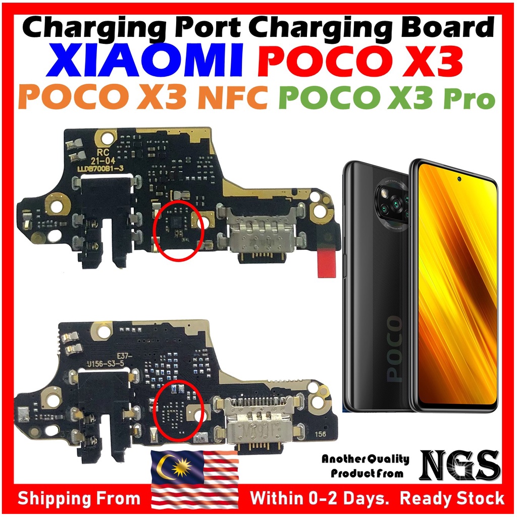 ORl NGS Brand Charging Port Charging Board For XIAOMI Poco X3 XIAOMI