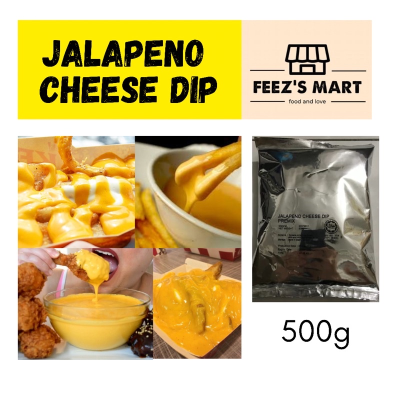 JALAPENO CHEESE POWDER / JALAPENO CHEESE DIP 500g Shopee Malaysia