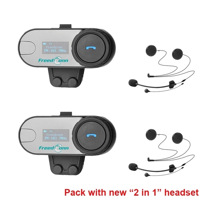 FreedConn Interphone Bluetooth Motorcycle Helmet