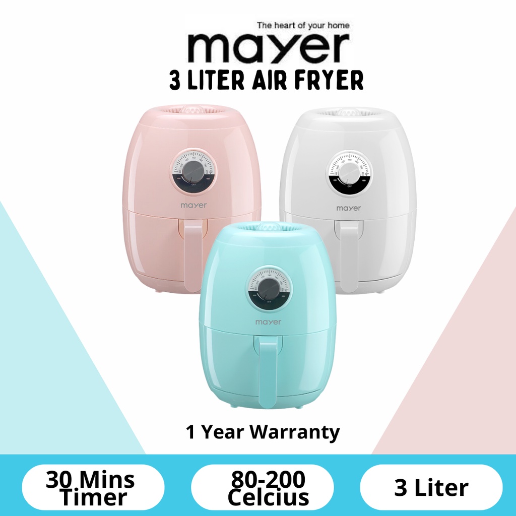 Philips / Khind / Mayer Air Fryer 3L MMAF3000 Shopee Malaysia