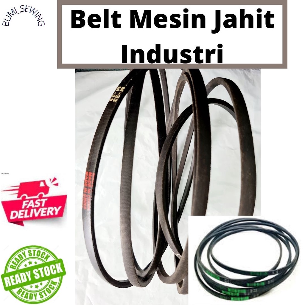 Belt Mesin Jahit Industri / Industrial Sewing Machine Belt / Tali Motor