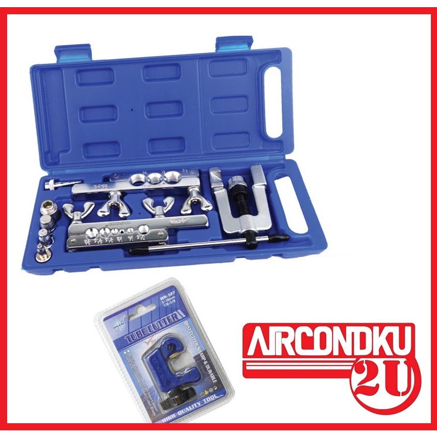 DSZH Flaring Tool CT275 + DSZH WK127 Copper Mini Tube Cutter (OFFER