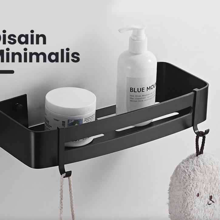 Starlight Bathroom Shelf Soap Shampoo Holder Kitchen Shelf Aluminum WC