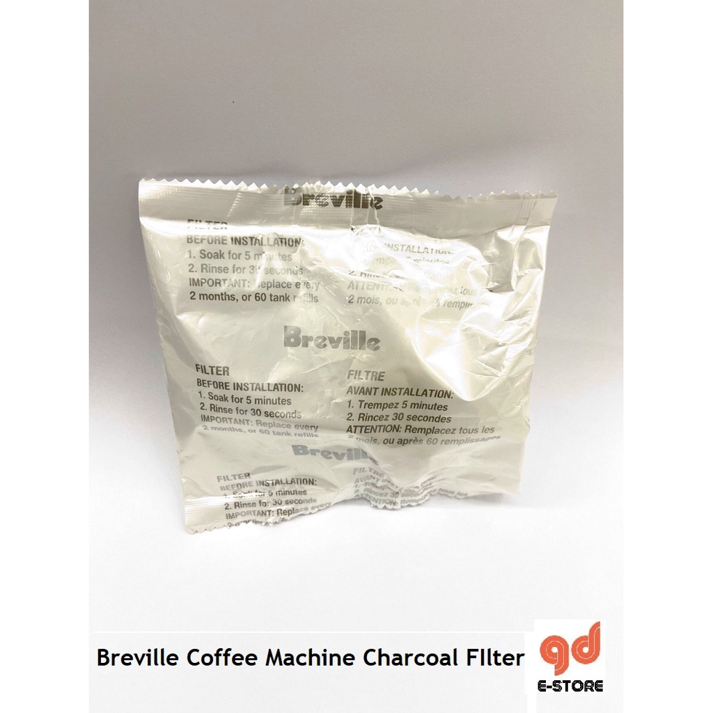 Breville Original Charcoal Filter BWF100 For Coffee Machine 1 Piece (no box) BES870 Shopee