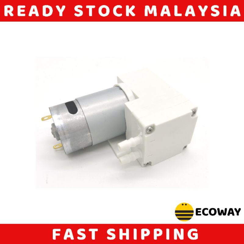 12V DC Motor Vacuum Pump 85kpa Strong Pressure Suction Pump With
