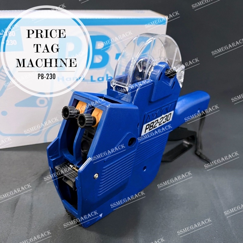 SSMEGARACK Price Tag Machine Sato PB2230 ORIGINAL price label machine Hand Labeller Shopee