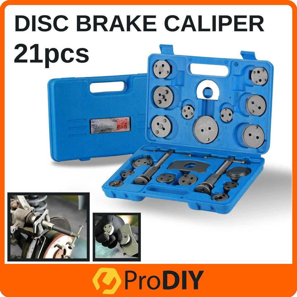 21pcs Universal Disc Brake Caliper Tool Kit Complete Set Vehicle
