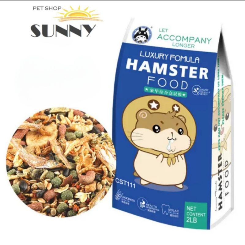 Jonsanty Premium Protein Fatty hamster Food Pack 2LB (820g) Shopee