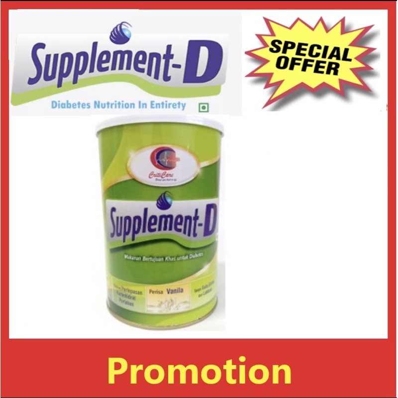 Supplement D 1 can (fast shipping) Shopee Malaysia