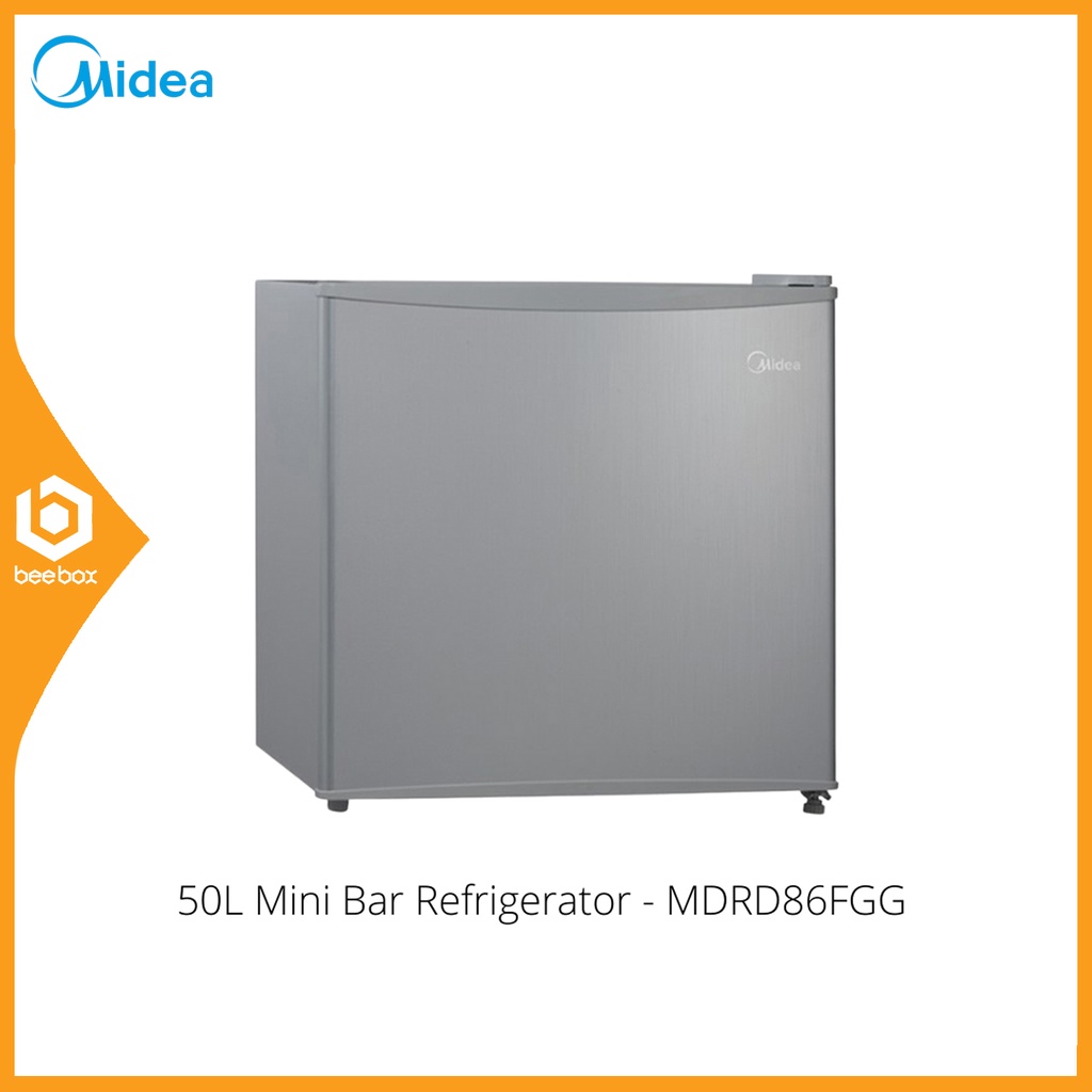 Midea 50L Mini Bar Refrigerator MDRD86FGG Shopee Malaysia