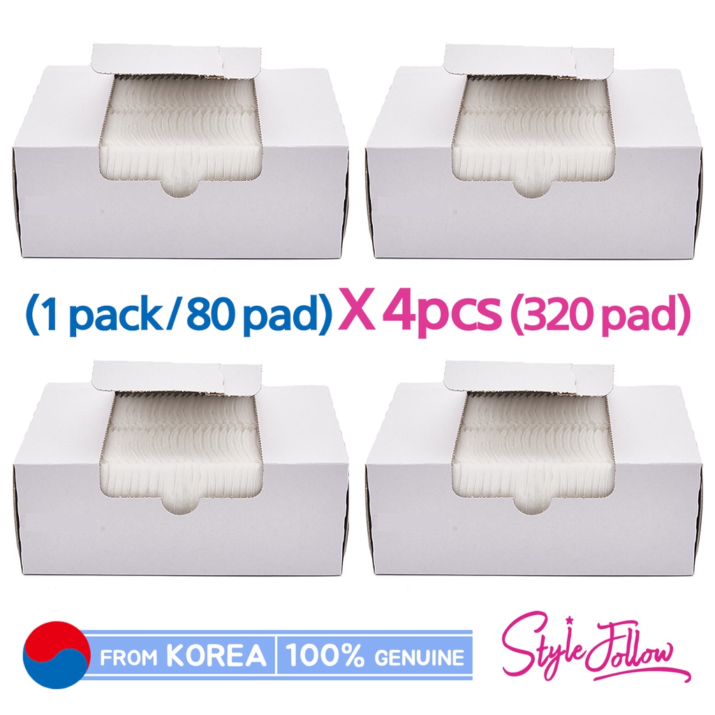4pack ️[INNISFREE] Cotton Pads (1 pack / 80 pads) Shopee Malaysia